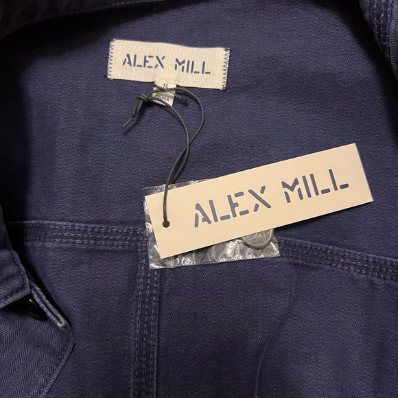 NWT Alex Mill Marfa Work Jacket in Midnight Blue - Picture 6 of 7